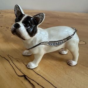 Boston Terrier Dog Keepsake Box by Kubla